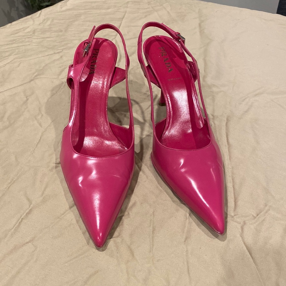 Prada Pink Heels